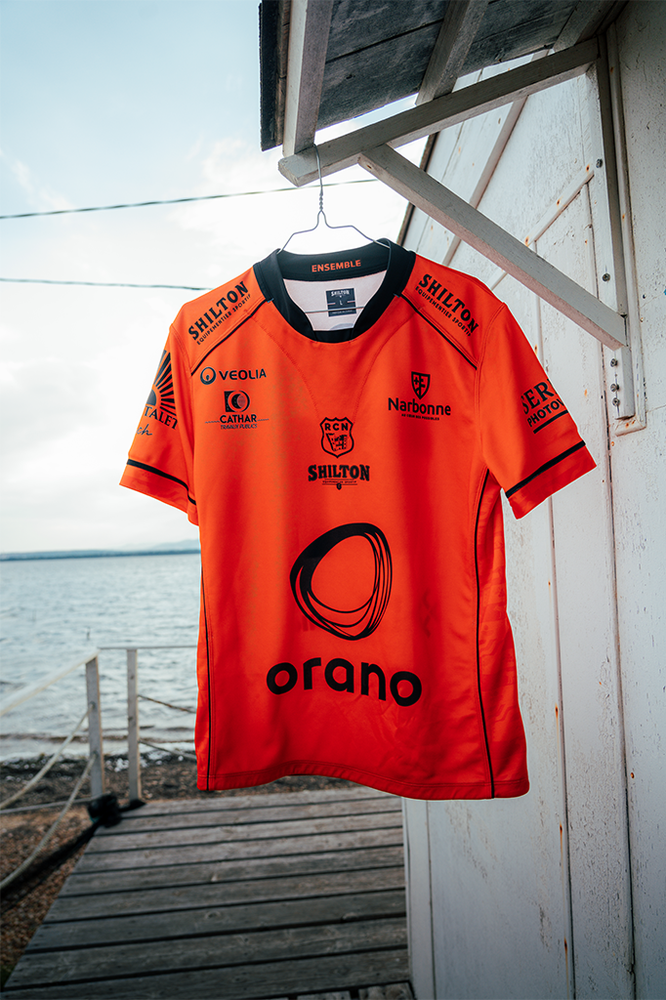 Maillot officiel 25-26 enfant orange RCN - Shilton