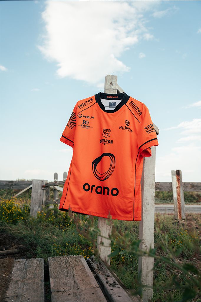 Maillot officiel 25-26 RCN Orange - Shilton