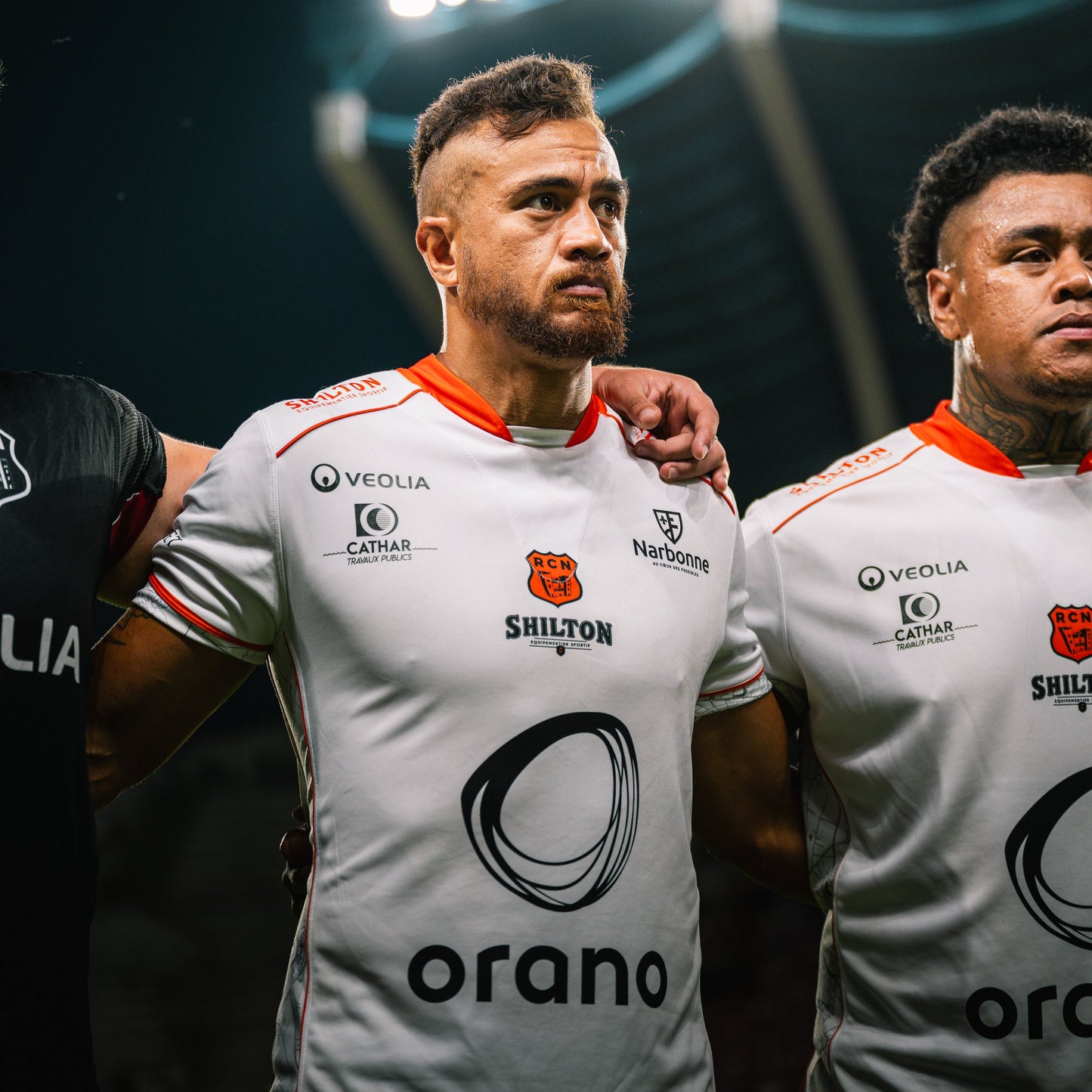 Maillot officiel 25/26 enfant RCN blanc - Shilton