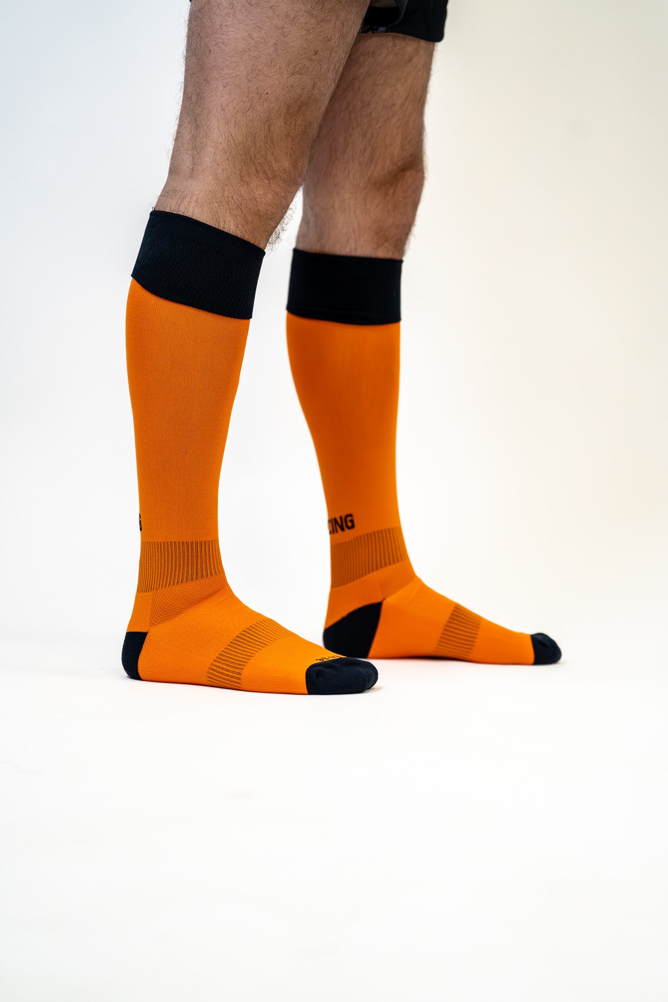 Chaussettes de rugby RCN oranges - Shilton