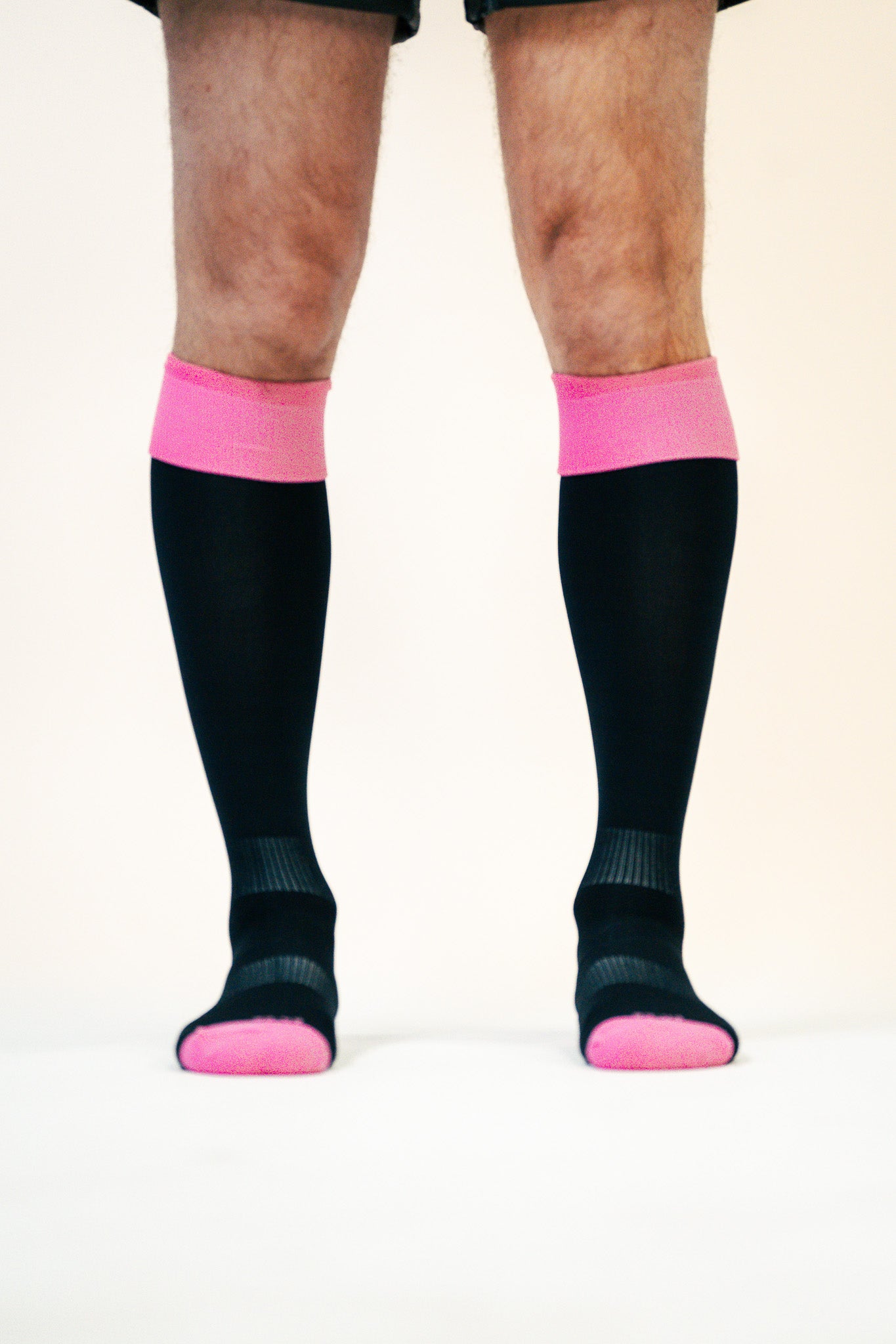 Chaussettes de rugby RCN roses - Shilton