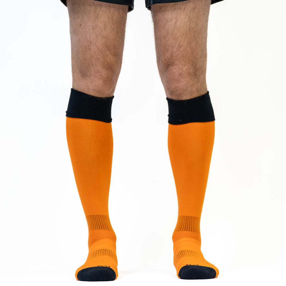 Chaussettes de rugby RCN oranges - Shilton