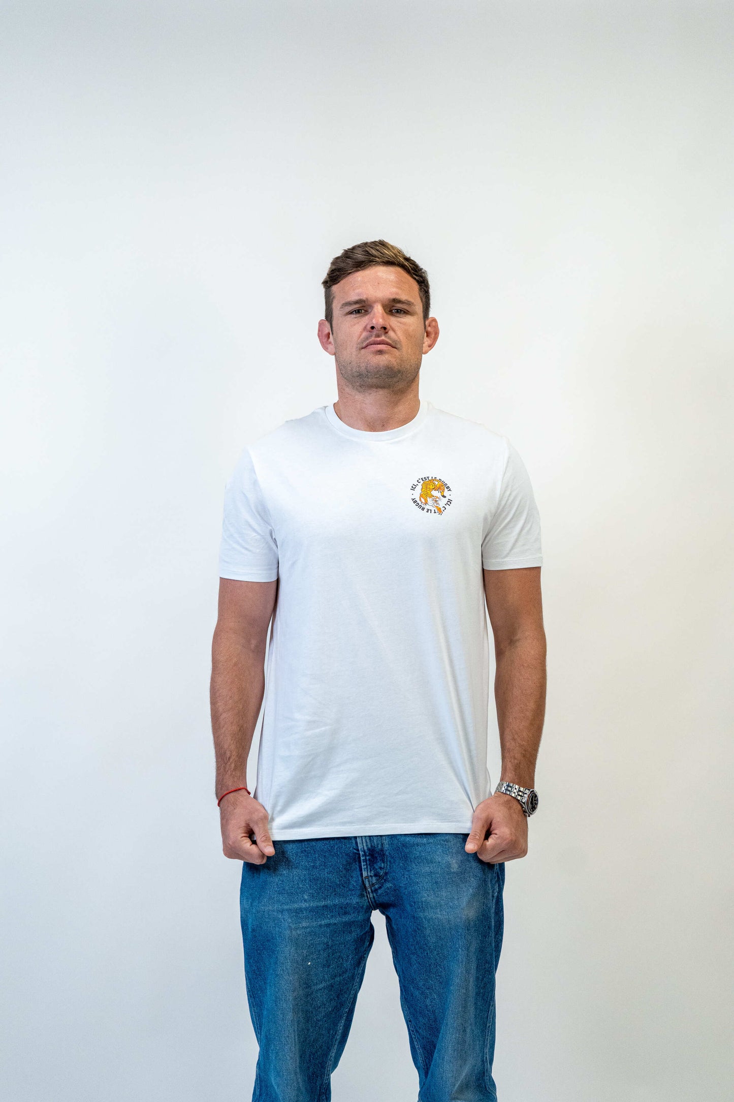 T-shirt lifestyle blanc