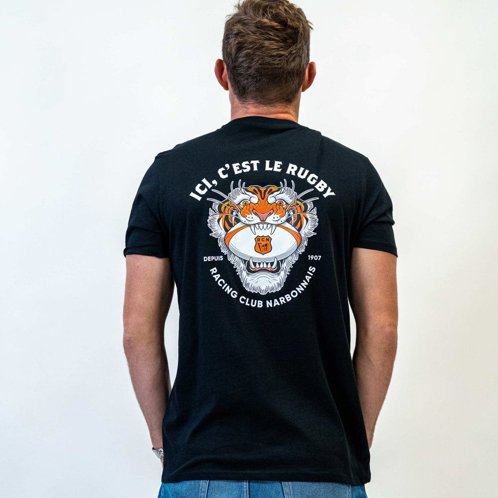 T-shirt lifestyle noir