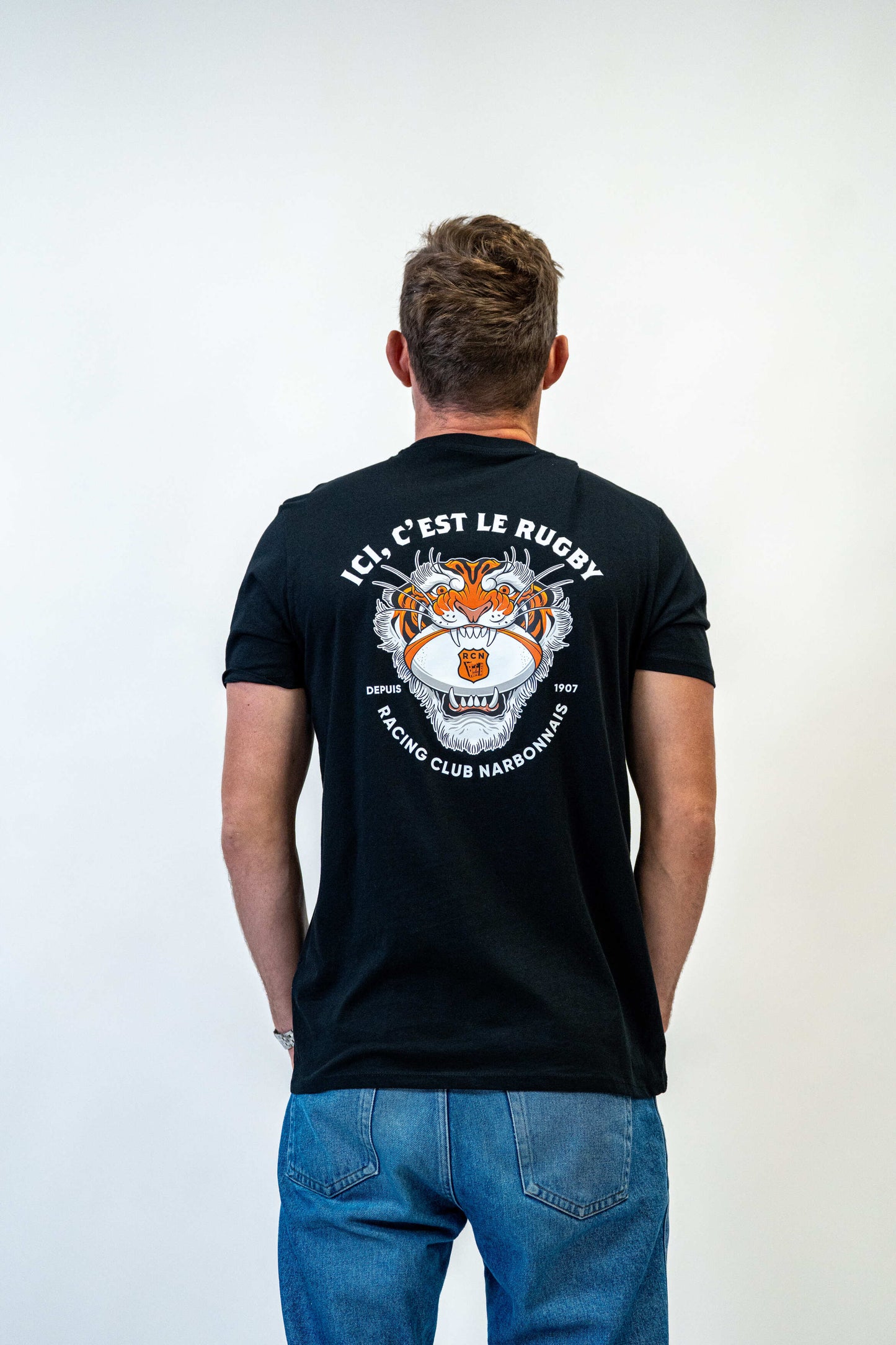 T-shirt lifestyle noir