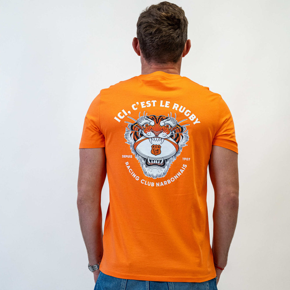 T-shirt lifestyle orange